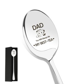 Best Dad Gifts For Dad Daddy Christmas Gift For Dad Fathers Day Gifts For Dad Father Dads Coffee Lovers Tea Lovers Stainless Steel Spoon With Gift Box Presents For Dad Birthday Gifts From Daughter Son