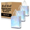 Nush Nush Set of 60 Stunning Iridescent Holographic Gift Bags,