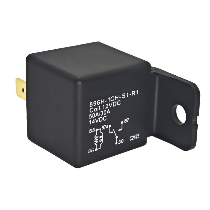 896H-1CH-S1-R1 12VDC 50/30A, Replaces 31506-79B SPDT Automotive Power Relay 896H-1CH-D1