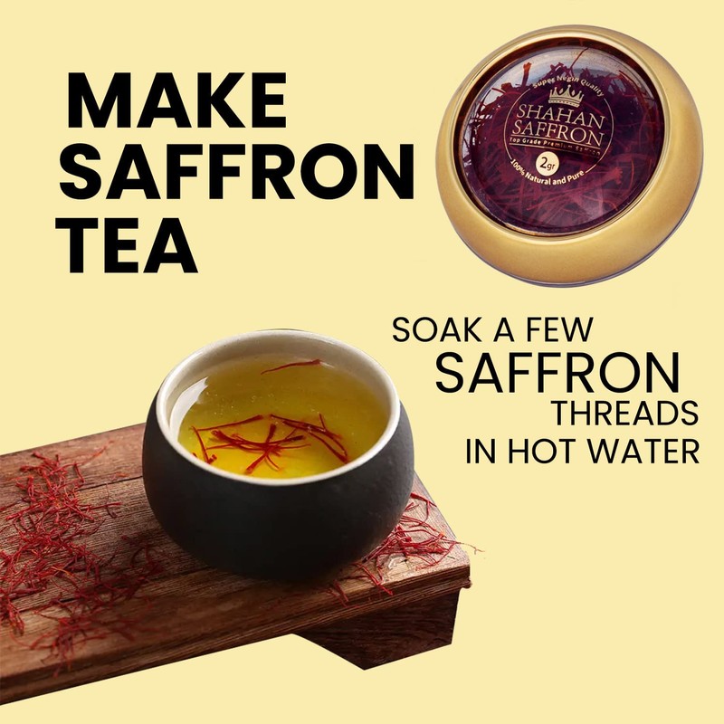 Shahan Saffron Top Grade Superior Saffron Threads (Super Negin) Premium