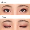 CHIFURE Twin Color Eye Shadow, 75, Brown Type, 2 Color
