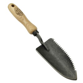 DeWit Flower Trowel 'Welldone' Serrated 33 cm I Professional Flower Shovel & Weed Cutter in Best Quality I FSC® Certified Hand Shovel I Handmade Garden Shovel I Garden Tools - Made in Holland