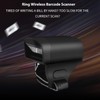 1D 2D Ring Barcode Scanner 2.4G Wireless Bluetooth CCD Red
