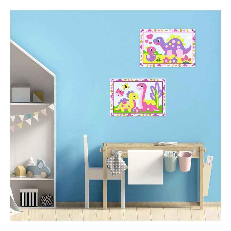 Ravensburger CreArt Junior - 2 x Dolci Dinosauri