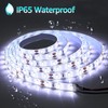 Tesfish 12V LED Strip, 2M SMD 5630 White 6000K LED