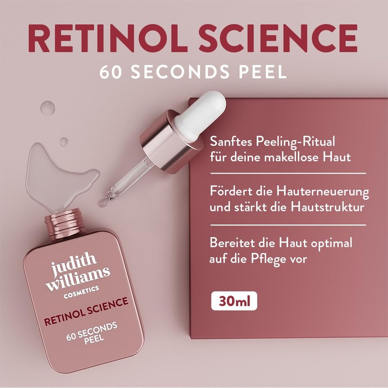 Judith Williams Cosmetics Retinol Science Anti Ageing Facial Care Set,
