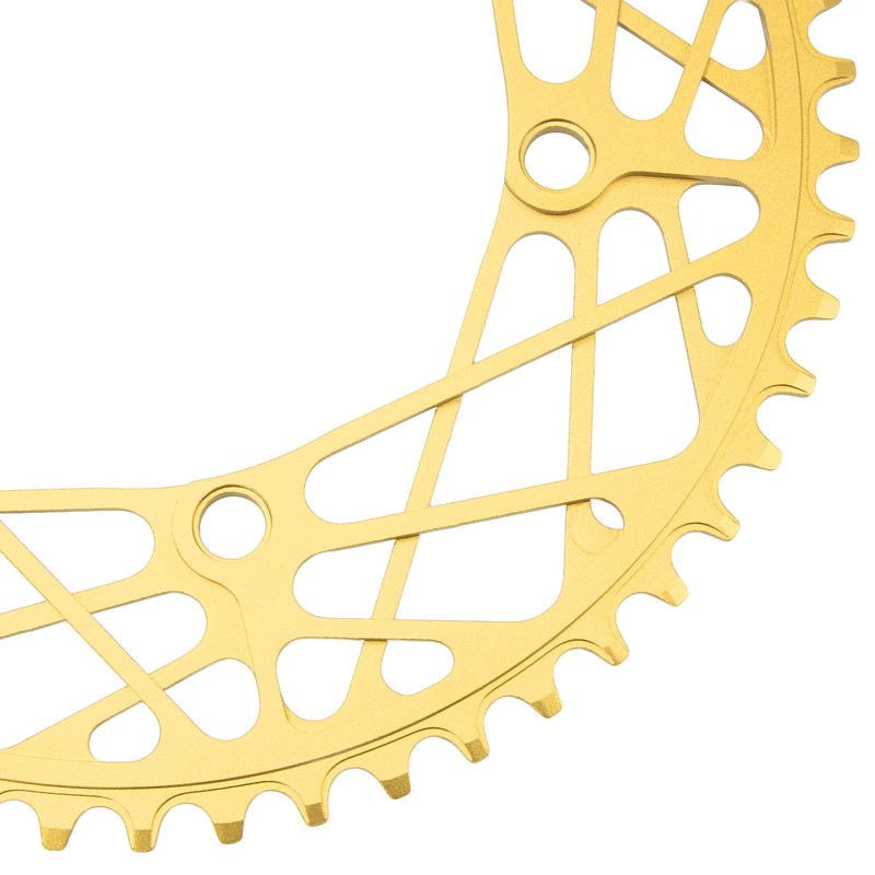 Bike Chainring 54T Aluminum Alloy High Strength Lightweight Anodized Folding