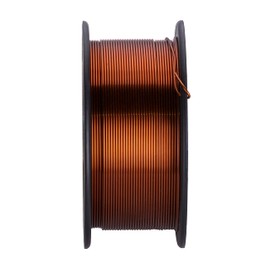 Magnet Wire 18 AWG - Enameled Magnet Winding Wire -100% Copper - 1.0 lb - 0.0431" Diameter - Temperature Rating 200℃