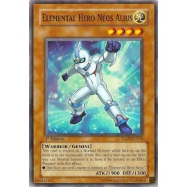 Yu-Gi-Oh! - Elemental Hero Neos Alius (TAEV-EN018) - Tactical Evolution - 1st Edition - Super Rare