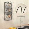 Jomoto 2-Pack Pot Lid Organizer, 6-Tier Pots & Pans Lid