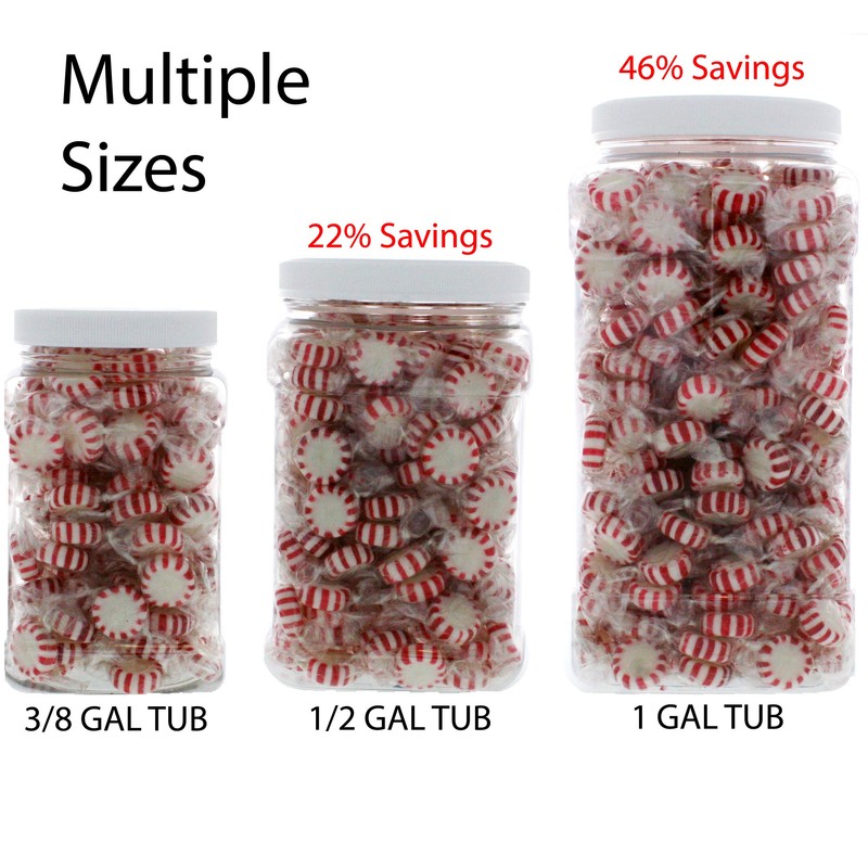 Starlight Peppermint 2 Pound Bulk Naturally Flavored Mints - Original