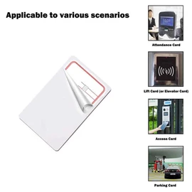 Writable Rewritable Clone IC Smart Key Card, 13.56 MHz UID,Compatible with MIFARE Classic 1K, RFID Rewritable for Access Control Key Tag Rewritable (10 PCS)
