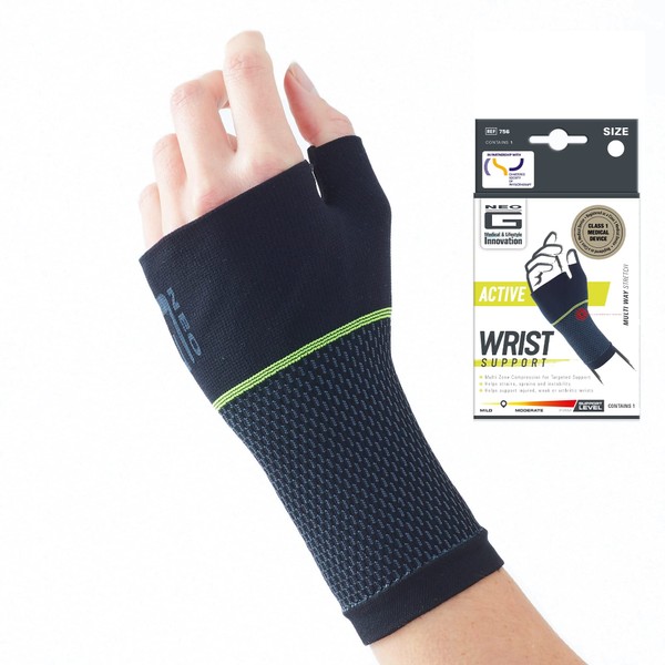 Neo-G Neo-G Active Wrist Support C For Sports, Golf, Basketball,