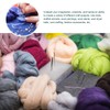 sourcing map Needle Felting Wool, 1.76oz Natural Fibre Wool Roving