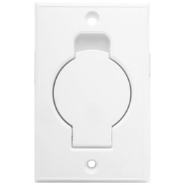 Hayden Inlet Valve with Round Door-White