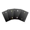 Gent Supply Black Waterproof Playing Cards - Day of The