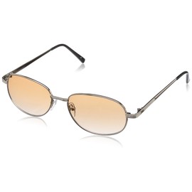 Fashion Glass 7586 Men's Sunglasses, brown half (frame gold)