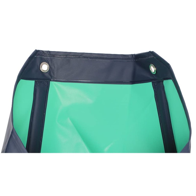 Otafuku Gloves Apron with Chest [One-Touch Chlorinated Vinyl (with Polyester
