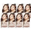 Man with Flowers Clinic Color Hair Dye, 8, dark brown / 꽃을든남자 크리닉 칼라염색약, 8개, 진한갈색