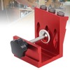 Pocket Hole Jig Set Aluminum Alloy Pocket Dowel Hole Jig