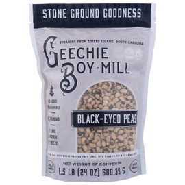 Geechie Boy Mill, Peas Black Eyed, 24 Ounce