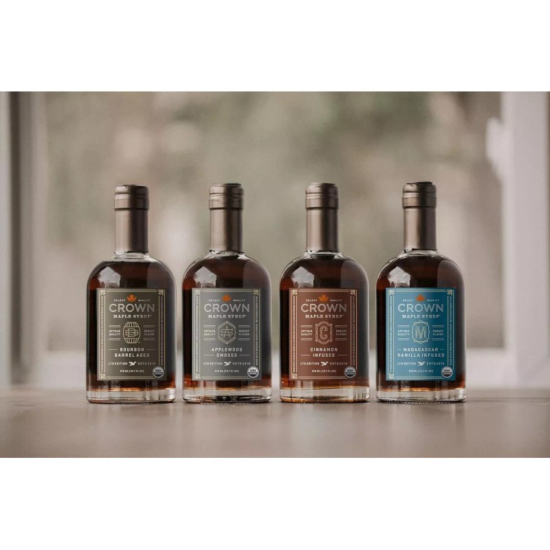 Crown Maple Madagascar Vanilla Infused Organic 12.7 Fl Oz (Pack