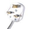 connektgear 2m Male Mains Power PDU 4 Gang UK Socket