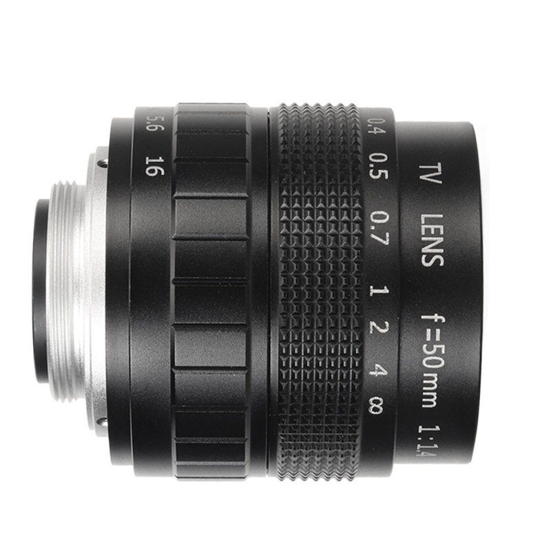 50mm Manual Focus Prime Lens F1.4 C 2/3inch Large Aperture