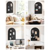 24" x 16" Large Arched Felt Bulletin Board 1/2" Thick,