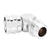 110 Degree Chrome Plated Brass Regulator Swivel Adapter Connector for