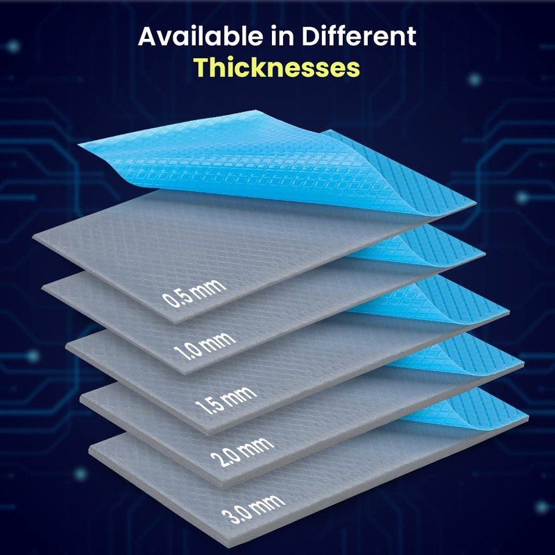 Gelid Solutions GP-Ultimate 15W- Thermal Pad 90x50x1.0mm. Excellent Heat Conduction,