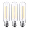 Vintage T10/T30 LED Bulb 25 Watt Equivalent, Warm White 2700K,