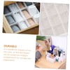 Operitacx Set of 8 Plastic Drawer Dividers DIY Organizer for