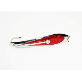 Spoon Fishing Lure Offshore Trolling, 4 1/2-Inch Blade, Size 10/0 New and Improved Design! (Red)