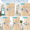 Gavdhe Fingerprint Door Lock Smart Fingerprint Door Knob with Keyless