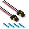 9005 9006 hembra adaptador arnés de cableado enchufes para faros