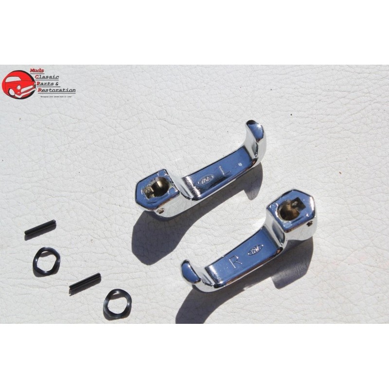 FDM MFG 1968 Ford Mustang Interior Inside Door Wind Wing