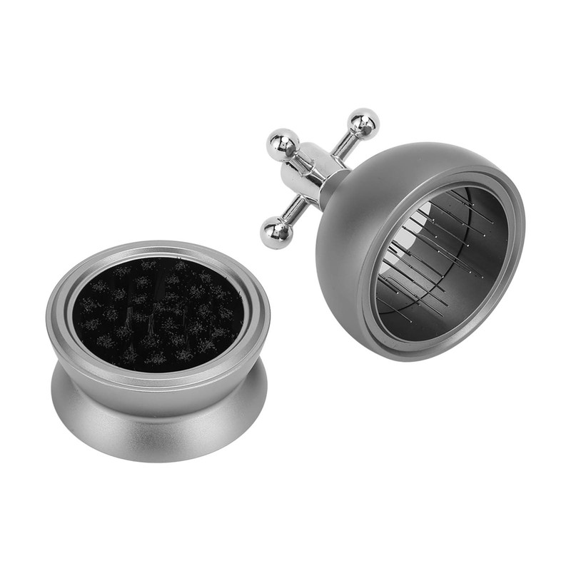 Adjustable Coffee Distributor Food Grade Metal Rotating Handle Fixed Cover