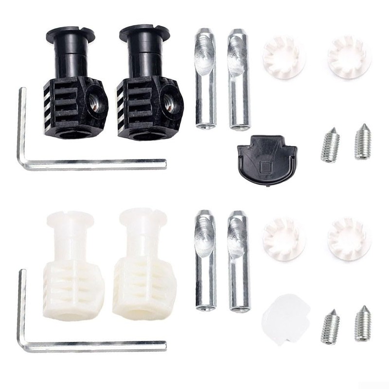 Zinc Plated Fixing Screws Set in Pairs Wall Mounted Toilet
