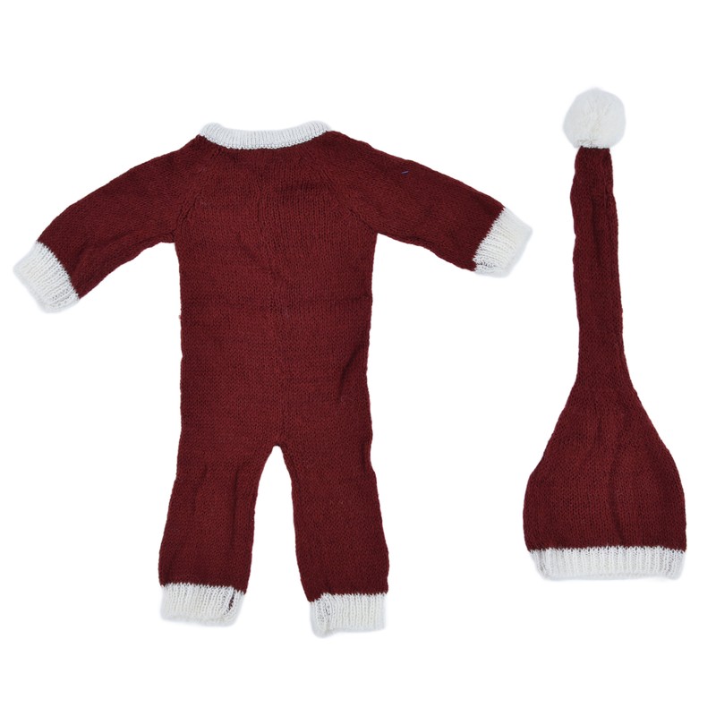 Breathable Baby Photography Photo Props Set Soft Mohair Jumpsuits Hat