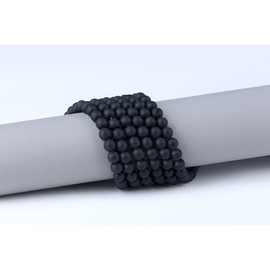 XIANNVXI Black Obsidian Beads 8mm Crystal Beads 100PCS Natural Stone Beads Round Loose Gemstone Beads for Bracelet Crystal Beads for Jewelry Making