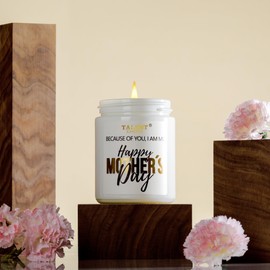 Scented Candle for Mom | Mother's Day Gifts | Perfect Home Décor Gift Elegant Gift for Mom | Teen Mom, Mom Birthday Gifts | 8.4oz Candle Jars | Iris & Orange Blossom