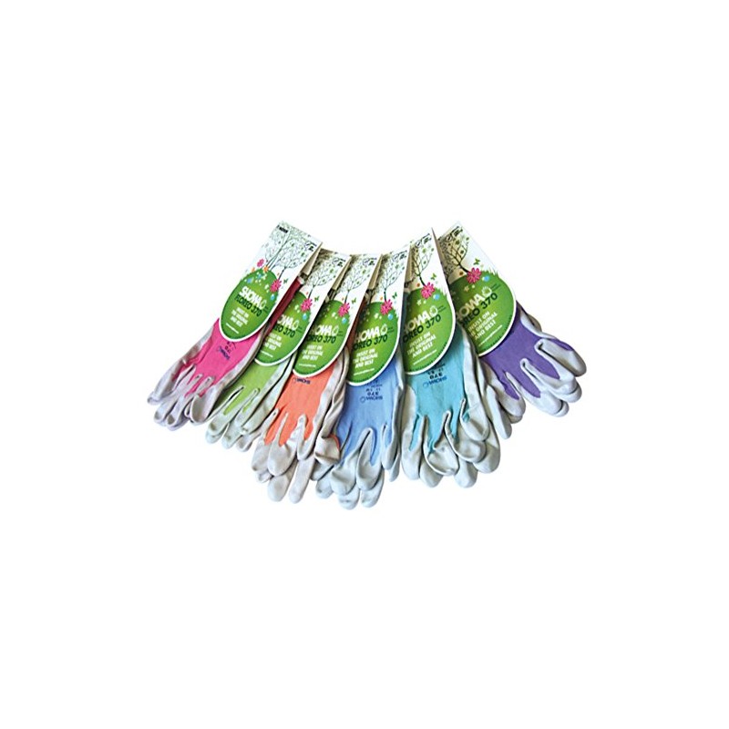 SHOWA Garden gloves,Special Price, pack of 4 pairs Floreo 370