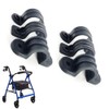 DeaHea 6 Pack Rollator Seat Cushion Bracket Mount Parts Rollator