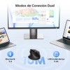 UGREEN Mouse Inalámbrico de Desplazamiento Ultrarrápido, 2.4G & Bluetooth