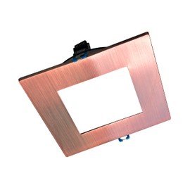 NICOR Lighting DLE621205KSQAC Recessed Lighting Kit, Aged Copper