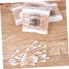 Healeved 500pcs Wooden Stick Cotton Swabs Double Tipped Australian Cotton