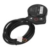 36V 48V Electric Bike LED Meter Speed Battery Power Headlight