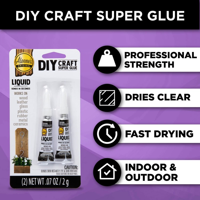 Aleene's Craft Liquid Super Glue, Clear