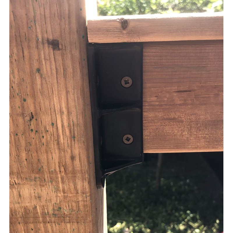 FENCE & DECK RITE Sturdy Railing Hangers, fits Standard 2X